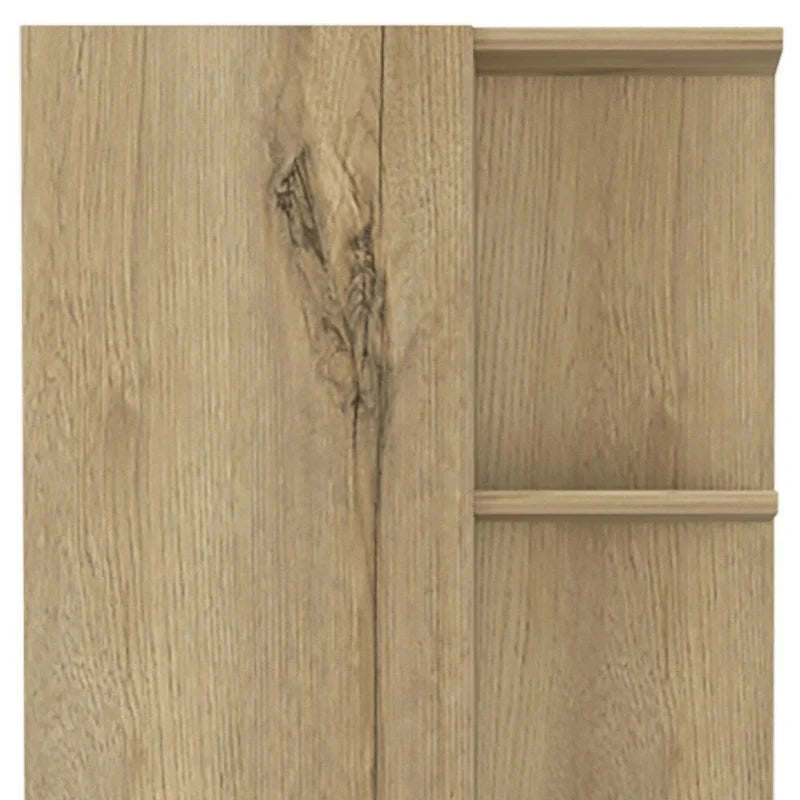 62 Oak Wood Pantry Or Storage Closet - 20.1' X '62.2' X '8.5