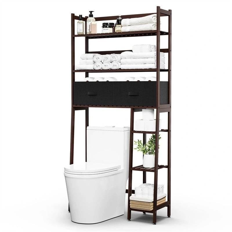 Over the Toilet Storage Cabinet - 11.81D x 32.68W x 67.72H