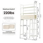 Aufbewahrungsschrank über der Toilette - 11.81D x 32.68W x 67.72H