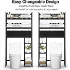 Aufbewahrungsschrank über der Toilette - 11.81D x 32.68W x 67.72H