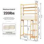 Aufbewahrungsschrank über der Toilette - 11.81D x 32.68W x 67.72H
