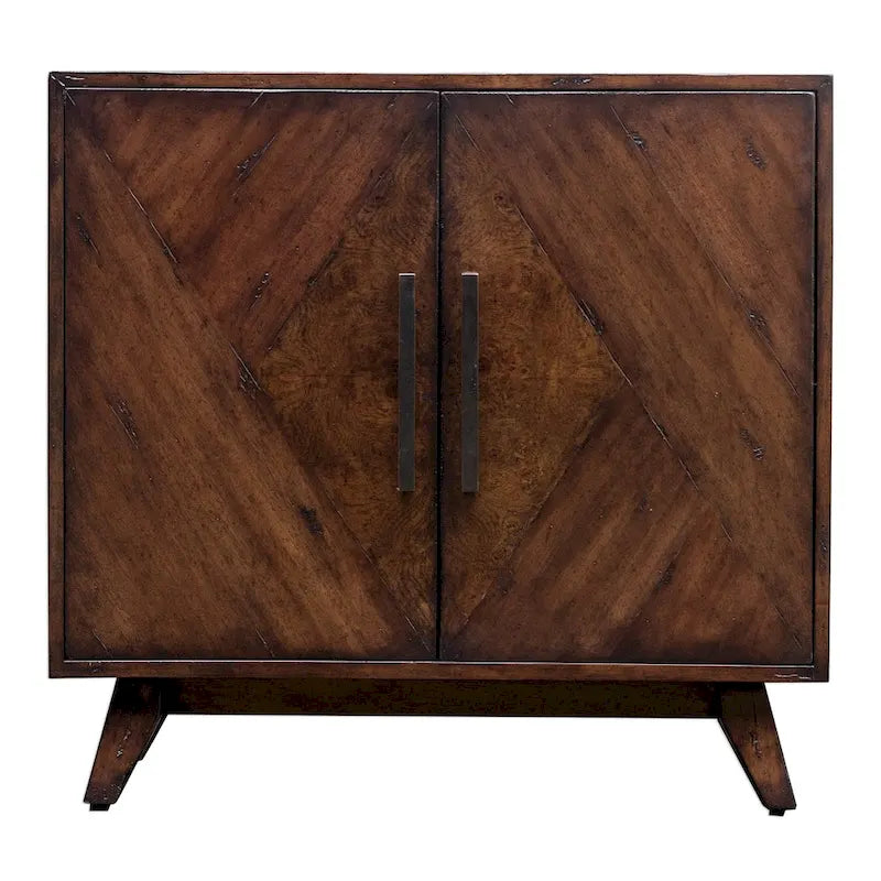 Uttermost Liri Deep Mahogany Accent Cabinet