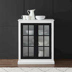 White Stackable Storage Pantry with Adjustable Shelves