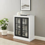 White Stackable Storage Pantry with Adjustable Shelves