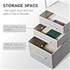 Desks with Drawers and Shelves - 21.65D x 59.06W x 29.13H