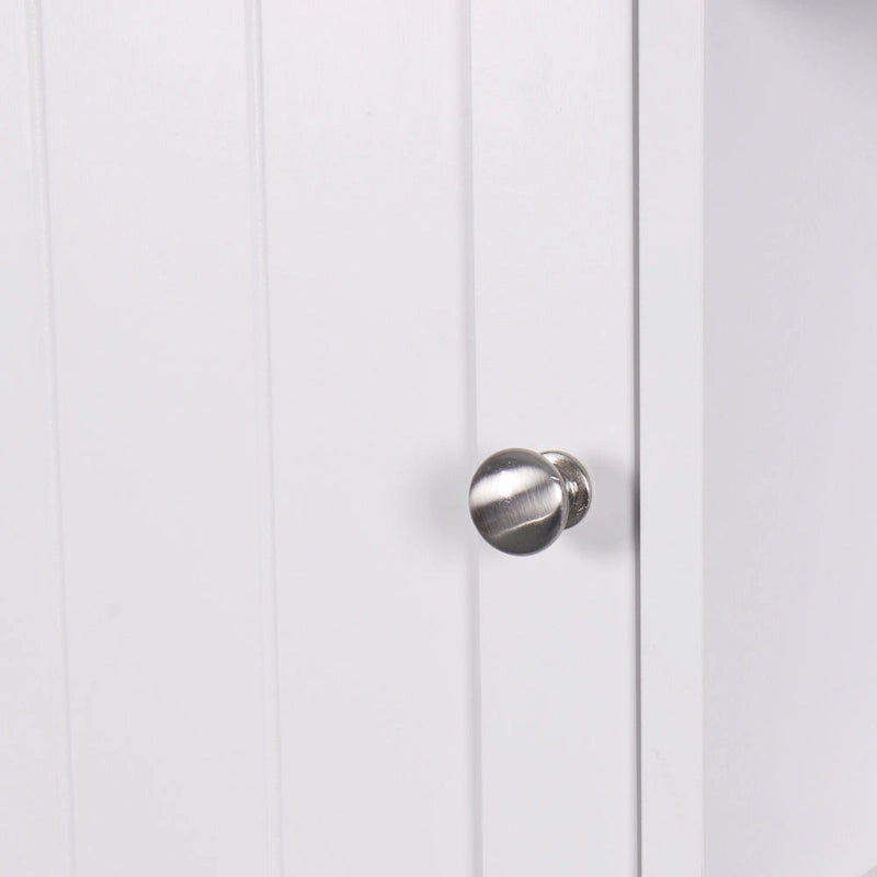 Wall-Mounted MDF Medicine Cabinet with Adjustable Shelf