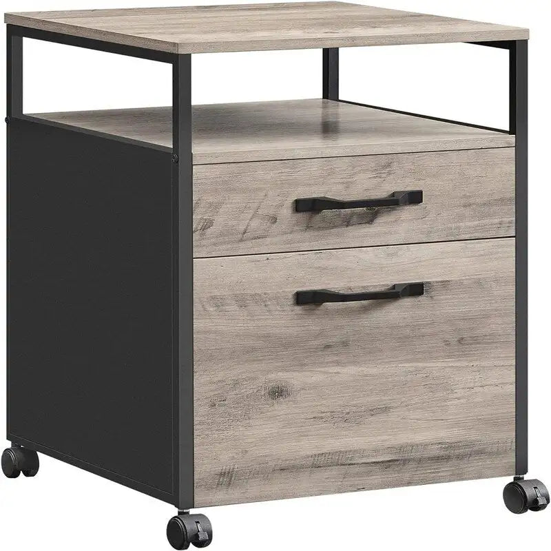 Mobile Filing Cabinet with Wheels