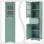 Modern Stylish Wooden Bathroom Cabinet with an Acrylic Cabinet Door Panel
