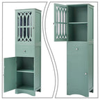 Modern Stylish Wooden Bathroom Cabinet with an Acrylic Cabinet Door Panel