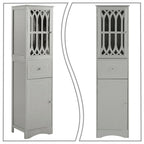 Modern Stylish Wooden Bathroom Cabinet with an Acrylic Cabinet Door Panel