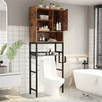 Over the Toilet Storage Cabinet - 9.44D x 23.62W x 72.83H