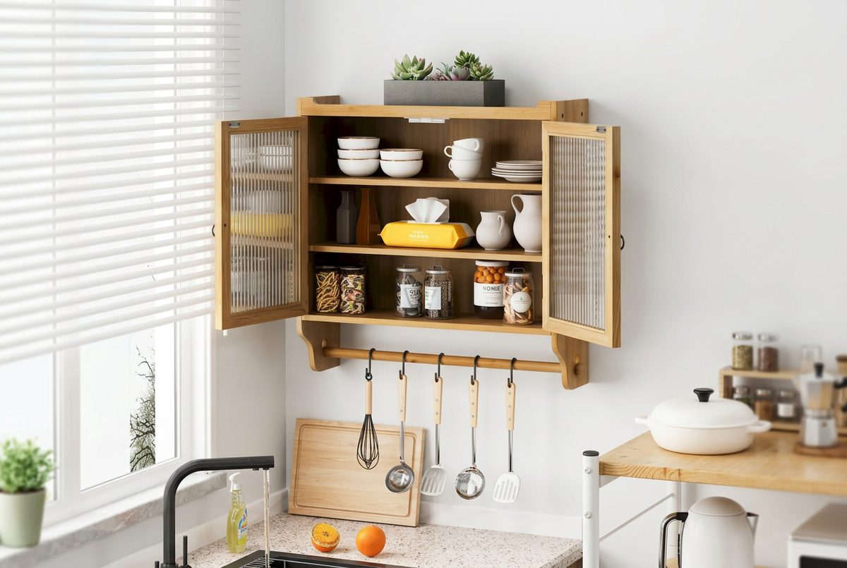 Glass Door Cabinet – 16:9 Expanded